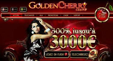 capture d'écran du Golden Cherry
